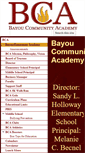 Mobile Screenshot of bcacharter.org